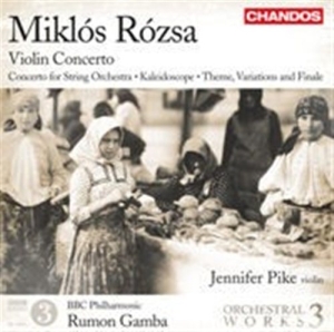 Miklos Rozsa - Violin Concerto in the group Externt_Lager /  at Bengans Skivbutik AB (552042)