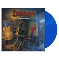 Darkness - Blood On Canvas (Blue Vinyl Lp) in the group OTHER / Forthcoming products - 10 percent at Bengans Skivbutik AB (5520423)