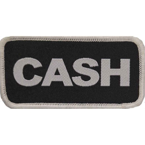 Johnny Cash - Cash Printed Patch in the group MERCHANDISE / Merch / Country at Bengans Skivbutik AB (5520448)