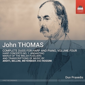 John Thomas - Complete Duos For Harp & Piano, Vol in the group OUR PICKS / Frontpage - CD New & Forthcoming at Bengans Skivbutik AB (5521289)