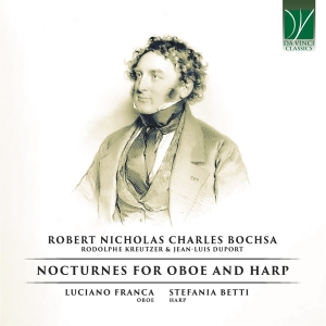 Luciano Franca & Stefania Betti - Nocturnes For Oboe And Harp in the group OUR PICKS / Frontpage - CD New & Forthcoming at Bengans Skivbutik AB (5521615)