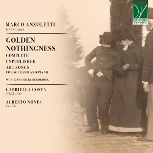Gabriella Costa & Alberto Nones - Marco Anzoletti: Golden Nothingness - Co in the group CD / Upcoming releases / Classical at Bengans Skivbutik AB (5521616)