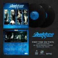 Dokken - One Live Night (2 Lp Black Vinyl) in the group VINYL / Hårdrock at Bengans Skivbutik AB (5521857)