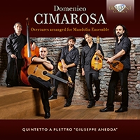 Domenico Cimarosa - Overtures Arranged For Mandolin Ens in the group OUR PICKS / Friday Releases / Friday the 19th of april 2024 at Bengans Skivbutik AB (5522102)