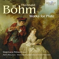 Theobald Böhm - Works For Flute in the group OUR PICKS / Friday Releases / Friday the 19th of april 2024 at Bengans Skivbutik AB (5522104)