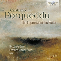 Cristiano Porqueddu - The Impressionistic Guitar in the group OUR PICKS / Friday Releases / Friday the 19th of april 2024 at Bengans Skivbutik AB (5522111)