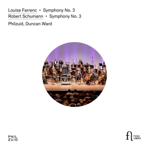 Philzuid Duncan Ward - Farrenc: Symphony No. 3 Schumann: in the group OUR PICKS / Friday Releases / Friday the 26th April 2024 at Bengans Skivbutik AB (5522127)