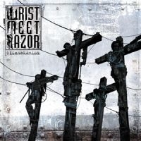 Wristmeetrazor - Degeneration (Black/Silver Vinyl Lp in the group VINYL / Hårdrock at Bengans Skivbutik AB (5522184)