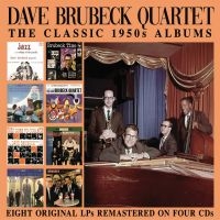 Dave Brubeck Quartet - Classic 1950S Albums The (4 Cd Box) in the group OUR PICKS / Frontpage - CD New & Forthcoming at Bengans Skivbutik AB (5522830)