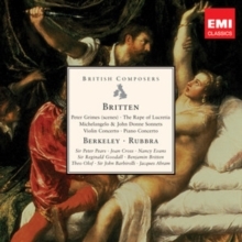 Various Artists - Benjamin Britten in the group CD / Klassiskt at Bengans Skivbutik AB (5523411)