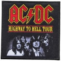 Ac/Dc - Patch Higway To Hell Tour (10 X 9,9 in the group MERCHANDISE / Accessoarer / Hårdrock at Bengans Skivbutik AB (5523486)