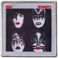 Kiss - Patch Dynasty (8,8 X 8,8 Cm) in the group MERCHANDISE / Patch / Heavy Metal at Bengans Skivbutik AB (5523488)