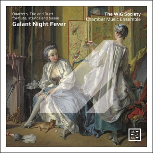 The Wig Society Chamber Music Ensem - Galant Night Fever - Quartets, Trio in the group CD / Upcoming releases / Classical at Bengans Skivbutik AB (5523559)