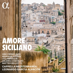 Cappella Mediterranea Leonardo Gar - Amore Siciliano in the group CD / Upcoming releases / Classical at Bengans Skivbutik AB (5523567)