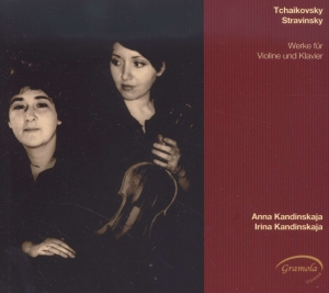 Kandinskaja Anna/Kandinskaja Irin - Works For Violin And Piano in the group CD / Klassiskt at Bengans Skivbutik AB (5524237)