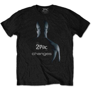 Tupac - Changes Uni Bl    in the group MERCHANDISE / T-shirt / Hip Hop-Rap at Bengans Skivbutik AB (5524804r)