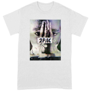 Tupac - Transmit Uni Wht    in the group MERCHANDISE / T-shirt / Hip Hop-Rap at Bengans Skivbutik AB (5524810r)