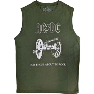 Ac/Dc - About To Rock Uni Green Tank:  in the group MERCH / T-Shirt /  at Bengans Skivbutik AB (5525355r)