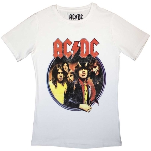 Ac/Dc - Highway To Hell Circle Lady Wht    in the group MERCH / Minsishops-merch / Ac/Dc at Bengans Skivbutik AB (5525361r)