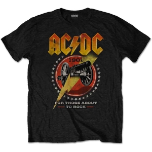 Ac/Dc - Ftatr 81 Uni Bl    in the group MERCH / Minsishops-merch / Ac/Dc at Bengans Skivbutik AB (5525406r)