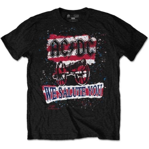 Ac/Dc - We Salute You Stripe Uni Bl    in the group MERCH / Minsishops-merch / Ac/Dc at Bengans Skivbutik AB (5525433r)