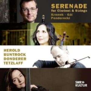 Kilian Herold & Barbara Buntrock & Florian Donderer  & Tanja Tetzlaff - Serenade For Clarinet & Strings in the group OTHER / Övrigt /  at Bengans Skivbutik AB (5525457)