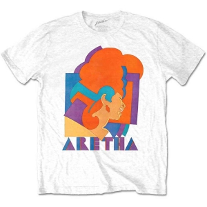 Aretha Franklin - Milton Graphic Uni Wht    in the group MERCHANDISE / T-shirt / Jazz at Bengans Skivbutik AB (5525798r)
