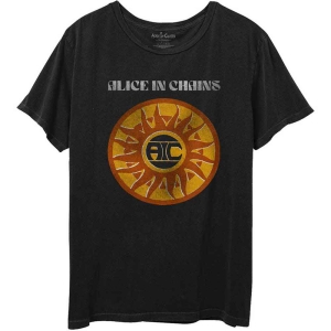 Alice In Chains - Circle Sun Vintage Uni Bl    in the group MERCH / T-Shirt /  at Bengans Skivbutik AB (5525808r)