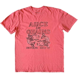 Alice In Chains - Totem Fish Uni Pink    in the group MERCH / T-Shirt /  at Bengans Skivbutik AB (5525810r)