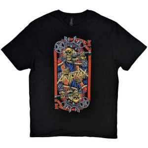 Anthrax - Evil King Uni Bl     (M) in the group MERCHANDISE / T-shirt / Heavy Metal at Bengans Skivbutik AB (5526115)