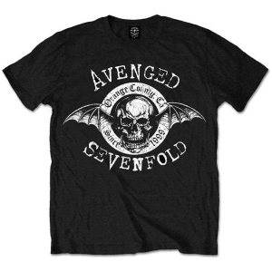 Avenged Sevenfold - Origins Uni Bl     (M) in the group MERCHANDISE / T-shirt / Heavy Metal at Bengans Skivbutik AB (5526358)