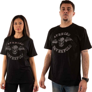 Avenged Sevenfold - Deathbat Diamante Uni Bl    in the group MERCH / T-Shirt /  at Bengans Skivbutik AB (5526505r)