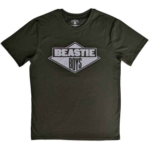 Beastie Boys - B&W Logo Uni Green    in the group MERCHANDISE / T-shirt / Hip Hop-Rap at Bengans Skivbutik AB (5526680r)