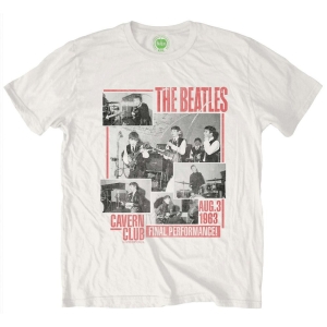 The Beatles - Final Performance Uni Wht    in the group MERCH / T-Shirt /  at Bengans Skivbutik AB (5527397r)