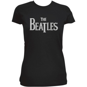 The Beatles - Drop T Diamante Lady Bl    in the group MERCH / T-Shirt /  at Bengans Skivbutik AB (5527399r)