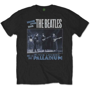 The Beatles - 1963 Palladium Uni Bl    in the group MERCH / T-Shirt /  at Bengans Skivbutik AB (5527411r)