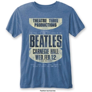 The Beatles - Carnegie Hall Bo Uni Blue    in the group MERCH / T-Shirt /  at Bengans Skivbutik AB (5527418r)