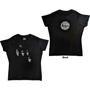 The Beatles - Vtge With Beatles Lady Bl    in the group MERCH / T-Shirt /  at Bengans Skivbutik AB (5527474r)