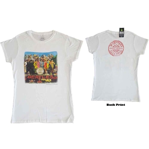 The Beatles - Vtge Sgt Pepper Lady Wht    in the group MERCH / T-Shirt /  at Bengans Skivbutik AB (5527479r)