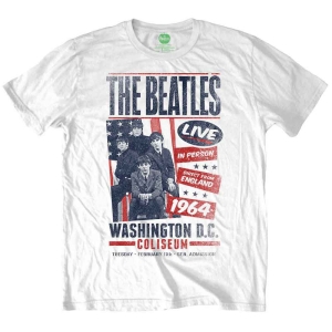 The Beatles - Coliseum Poster Uni Wht    in the group MERCH / T-Shirt /  at Bengans Skivbutik AB (5527484r)
