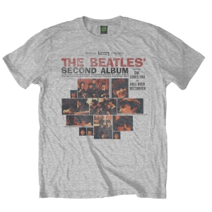 The Beatles - Second Album Uni Grey    in the group MERCH / T-Shirt /  at Bengans Skivbutik AB (5527773r)