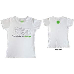 The Beatles - On Apple Lady Wht    in the group MERCH / T-Shirt /  at Bengans Skivbutik AB (5527785r)