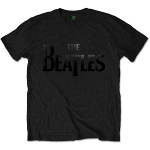 The Beatles - Drop T Logo Uni Bl    in the group MERCH / T-Shirt /  at Bengans Skivbutik AB (5527796r)
