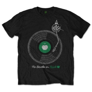 The Beatles - Apple Turntable Uni Bl    in the group MERCH / T-Shirt /  at Bengans Skivbutik AB (5527797r)