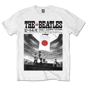 The Beatles - Live At The Budokan Uni Wht  1 in the group MERCH / T-Shirt /  at Bengans Skivbutik AB (5527799r)