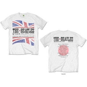 The Beatles - Budokan Set List Uni Wht    in the group MERCH / T-Shirt /  at Bengans Skivbutik AB (5527813r)