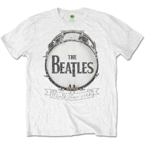The Beatles - World Tour 1966 Uni Wht    in the group MERCH / T-Shirt /  at Bengans Skivbutik AB (5527814r)