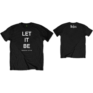 The Beatles - Let It Be Uni Bl    in the group MERCH / T-Shirt /  at Bengans Skivbutik AB (5528304r)