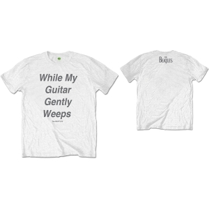 The Beatles - ...Gently Weeps Uni Wht    in the group MERCH / T-Shirt /  at Bengans Skivbutik AB (5528311r)