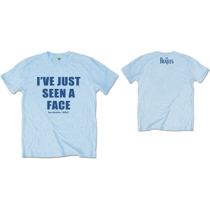 The Beatles - I've Just Seen A Face Uni Blue    in the group MERCH / T-Shirt /  at Bengans Skivbutik AB (5528314r)